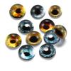 10Pcs/Lot 8-20mm Dragon Eyes Cat Eye Glass Cabochons for DIY Glass Cabochons Jewelry Making Accessories Supplies