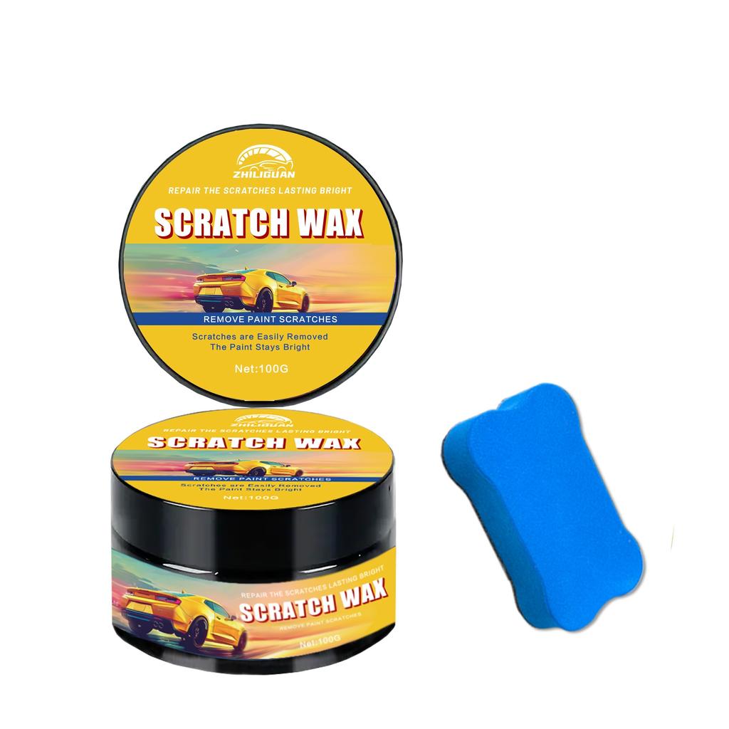 Car body universal scratch repair kit, quick polishing to remove scratches, body polishing care, scratch resistant wax, durable