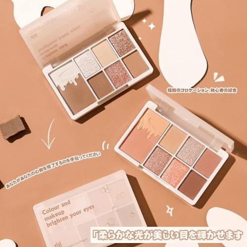 XIXI Fard à paupières SNS Palette de fards à paupières populaire Haute couleur Longue tenue - 02#