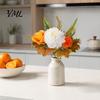 Realistic Faux Flowers for Modern Home Artificial Fall Flowers, Silk Flower Arrangement, Bouquet Decorative Greenery Living Room Decor Wedding