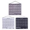 Hanging Wall Mounted Decorative Monthly Calendar Bag Storage Bag Chart Holder Wall Decoration