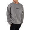 Emporio Armani Sudadera con Estampado de Letras y Logo FW24 Cuello Redondo Manga Larga Hombre sudadera Gris 6D1M95-1JTAZ-06K3