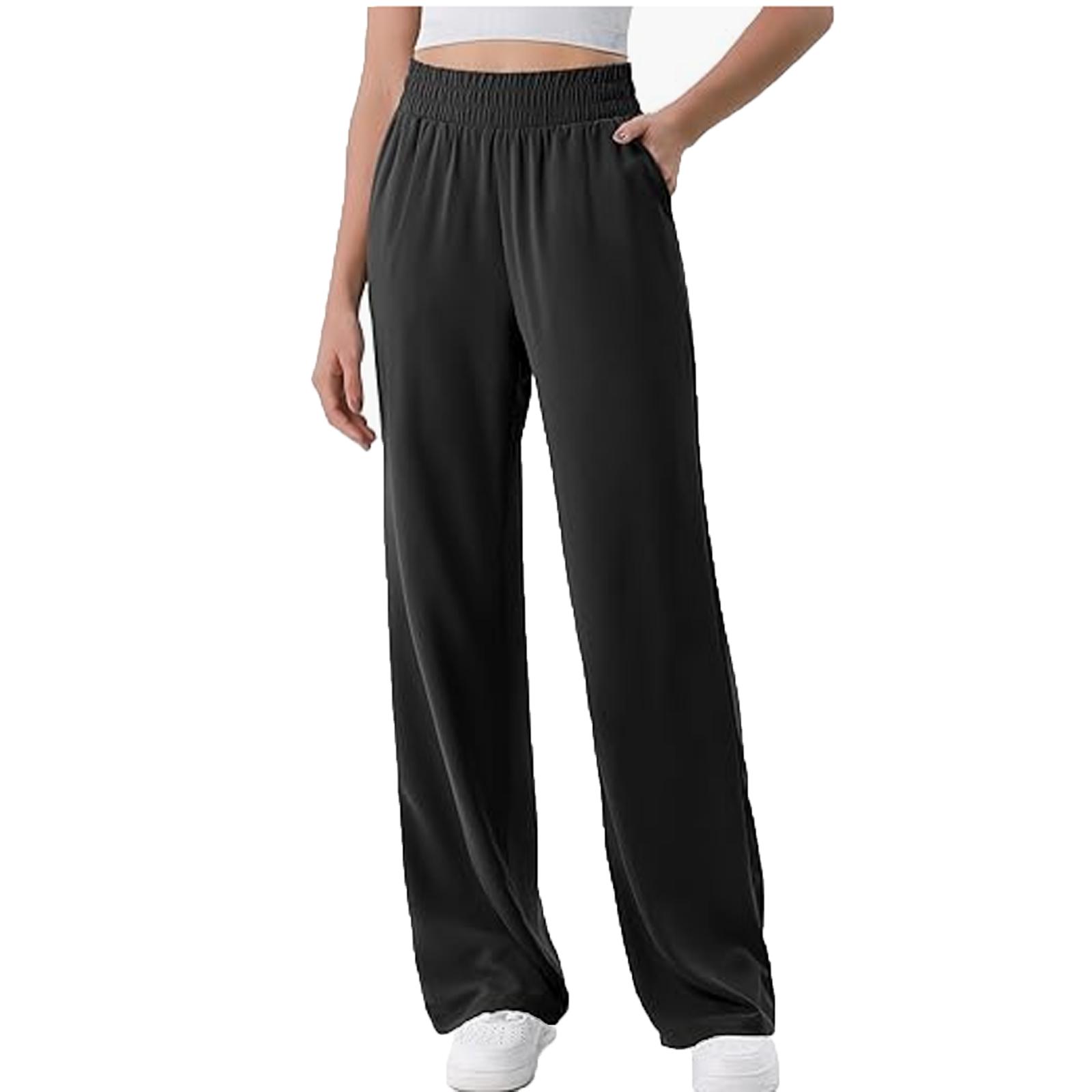 Женские широкие брюки — фото 3