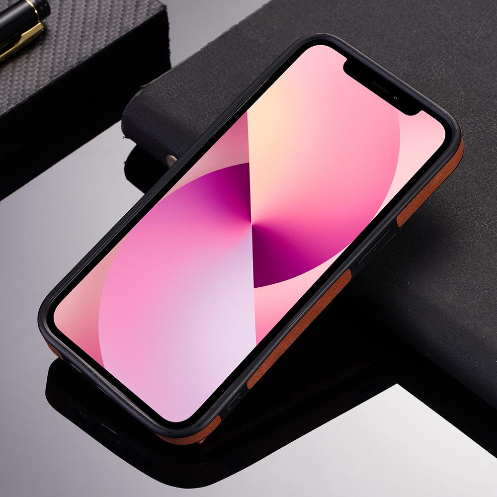Premium Leather Phone Case for iPhone 13 Pro Max and Samsung S22 - Multi-functional and Protective Apple Skin-feel Design