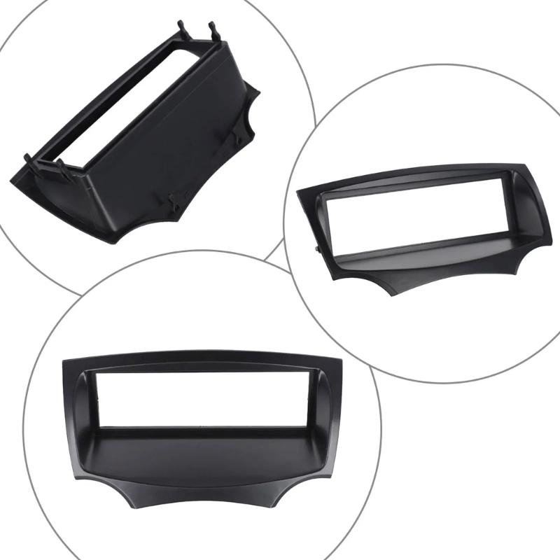 Upgraded Single DIN Car Stereophonic Mounting Frame Consistent Stream MK2 Enhanced Sound Quality ABS Plastic Constructio