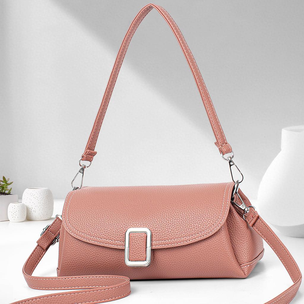 Single Shoulder Small Square Bag 2025 New Simple and Fashionable Women's Bag Commuter Armpit Bag To Work