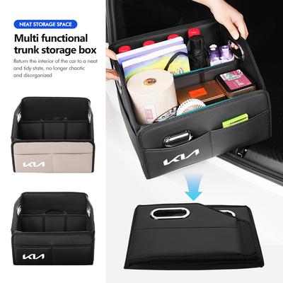 Foldable Felt Car Trunk Storage Box Container Organizer Tool For Ceed Sportage Rio K5 K2 Optima Cerato Venga Sedona