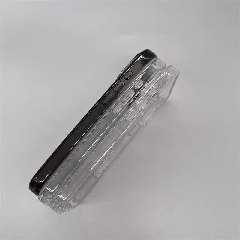 Symmetry Series Klare Handyhülle Für IPhone 17 Pro Max Air 16 15 14 13 12 Transparent Glitzer Ott BOX Sturzsichere Hülle