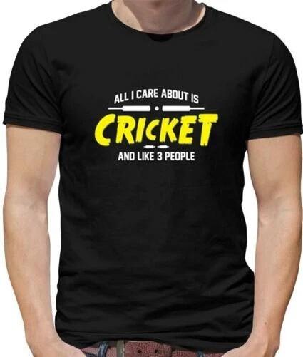 All I Care About Is Cricket And Like 3 People Mens T-Shirt - Ashes - England S