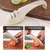 Handheld 3 Stage Knife Sharpener for Kitchen Knife Scissor Sharpening Tools Coarse Fine Grinding To Repair Restore Polish Blades