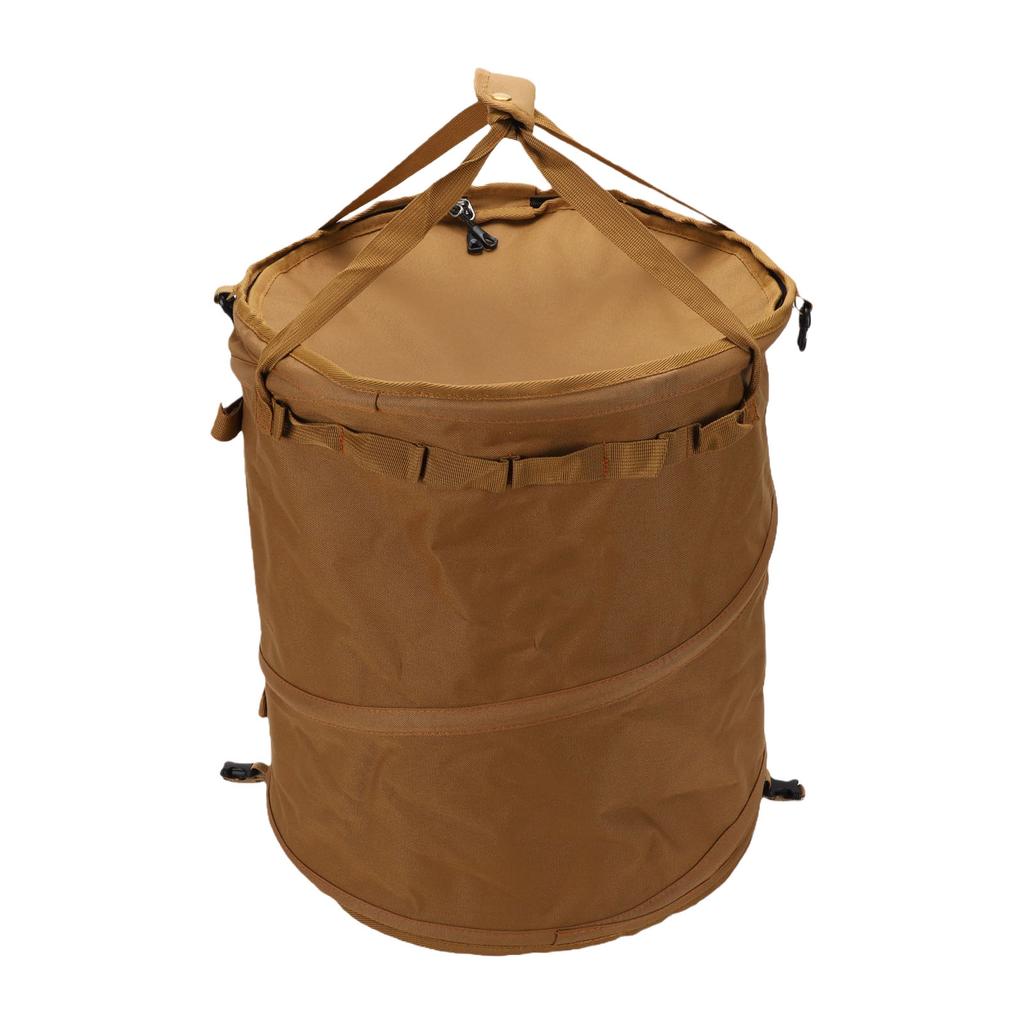 Camping Collapsible Trash Can Foldable Laundry Basket Pop Up Storage for Indoor and Outdoor 62L