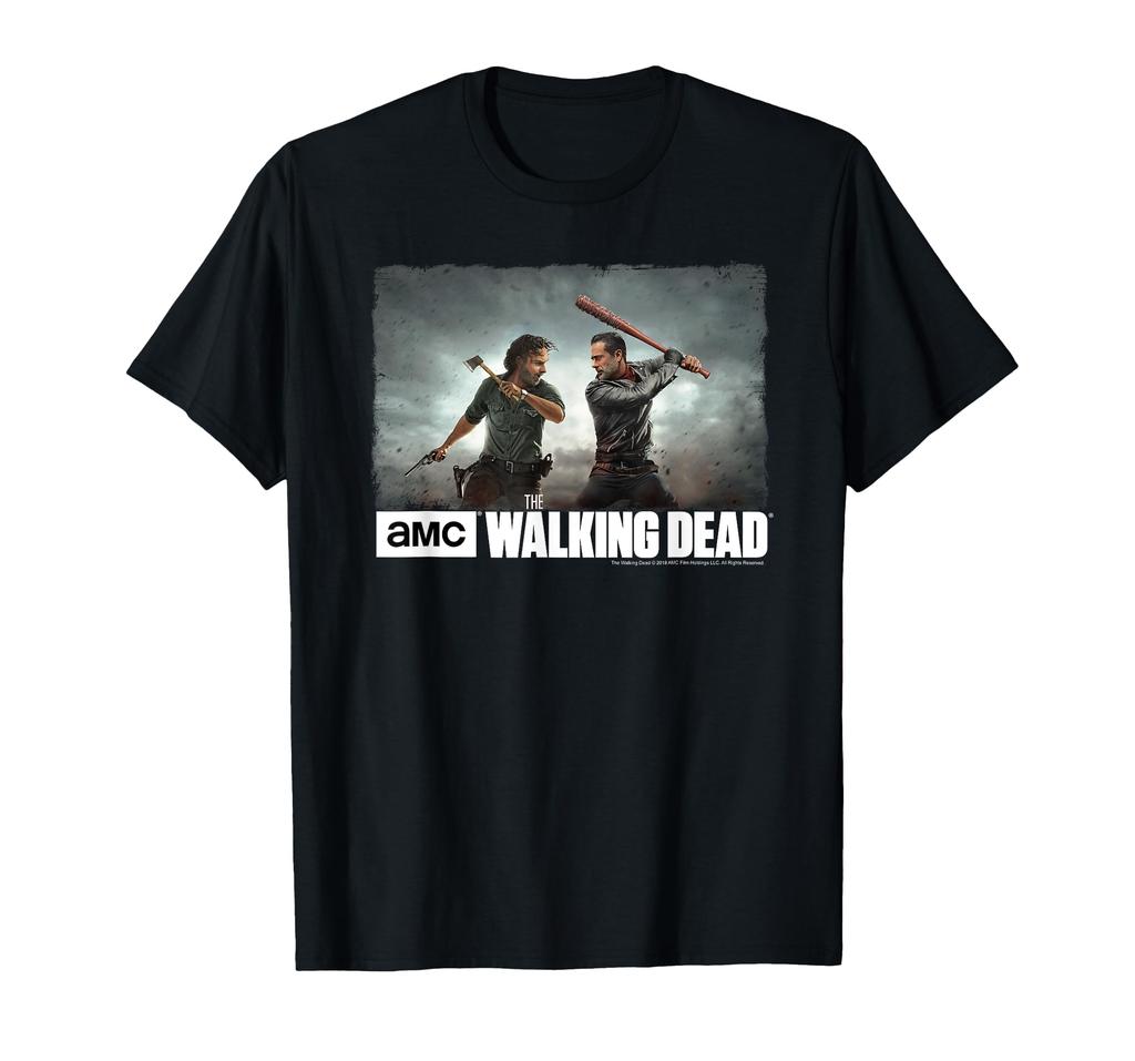 The Walking Dead Rick vs Negan Showdown T-Shirt