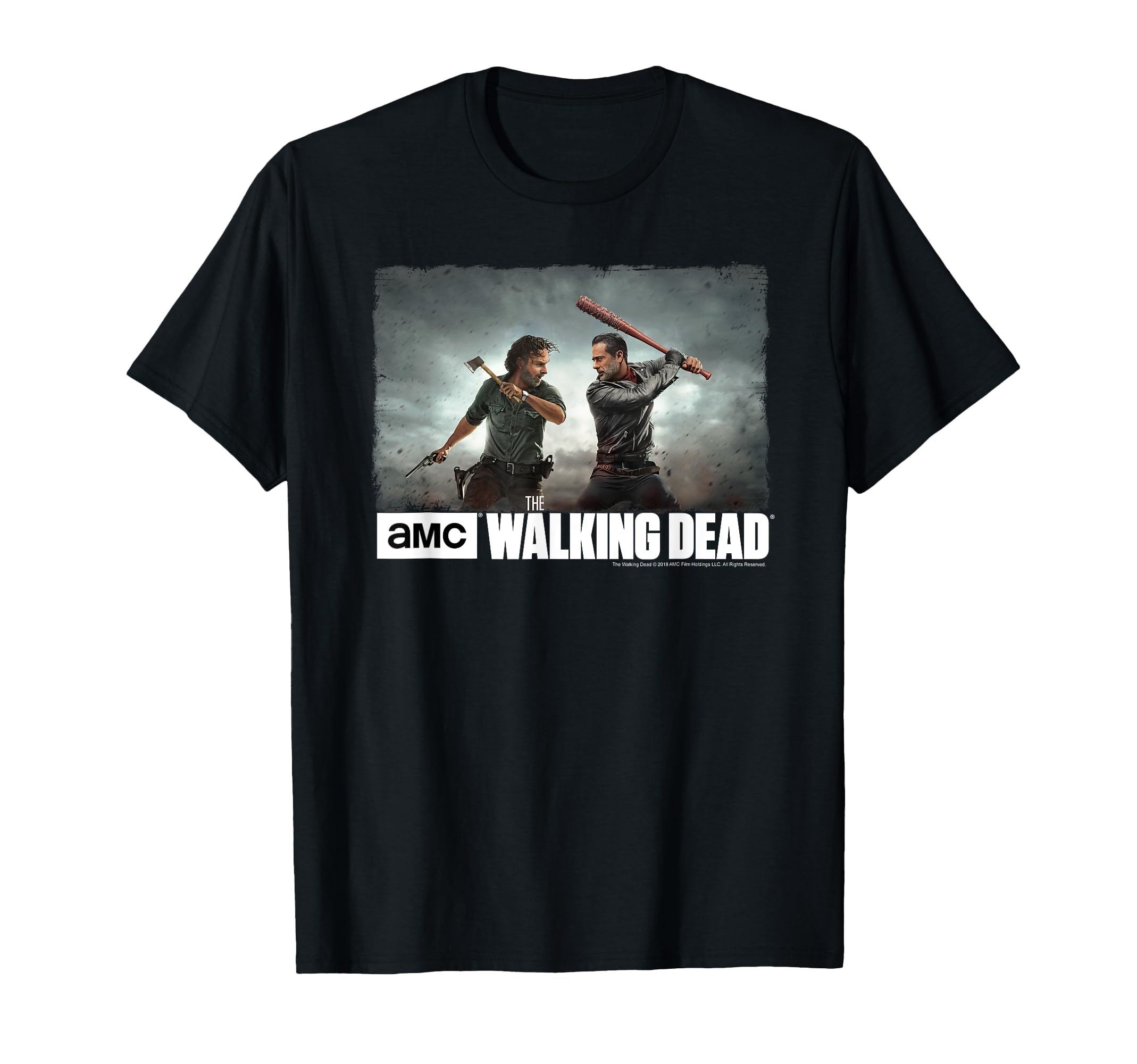 

The Walking Dead Rick vs Negan Showdown T-Shirt