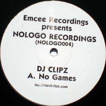 

12inch Record CLIPZ No Games Real Moves NOLOGO004 No Logo 2004 UK Dance Electronica Used