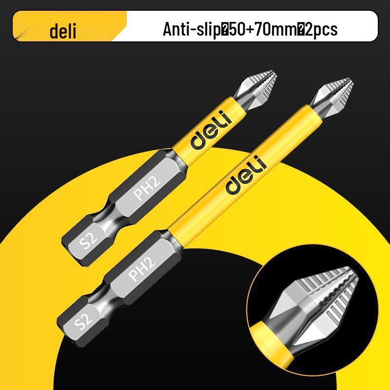 Strong Magnetic Phillips Drill Bits Set - Non-slip & Impact Resistant for Electric Screwdrivers