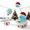 Christmas Resin Bathtub Bath Old Man Snowman Resin Decorative Lamp Christmas Party Gift