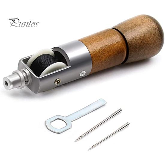 

Ручной швейный инструмент DIY Полезный портативный кожаный шило для шитья Набор для домашнего использования