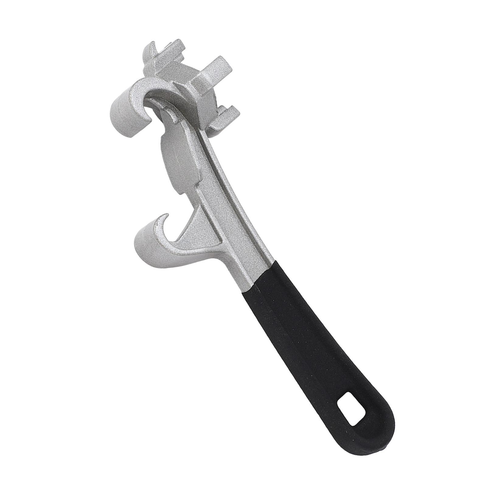 

2PCS Bucket Opener Aluminum Alloy Multipurpose Metal Can Opener Bucket Lid Wrench Lid Remover Tool for