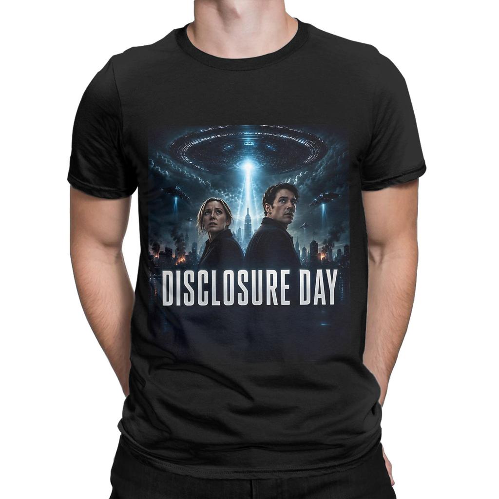 Pintura del logo del póster del Día de la Revelación Camiseta Novedad 100% Algodón Camisetas del Día de la Revelación Tops Para Mí