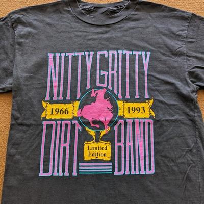 Nitty Gritty Dirt 1966 1993 American Band Shirt Band Unisex S-5XL 1H0722 Unisex T-Shirt