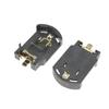 10Pcs/lot 3V CR2032 CR2025 Button Battery Socket Holder,BS-10 BS-8 Gold-plated Patch Battery Storage Case Box Battery Organizer