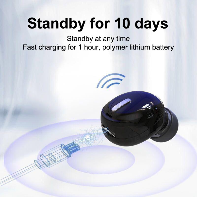 Mini Wireless Bluetooth-Compatible 5.0 Earphone In Ear Sport With Mic Handsfree Headset For Huawei All Phone Headphones