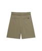 COVERNAT WOMAN Belted Bermuda Shorts Khaki Beige