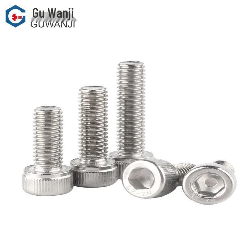 GUWANJI 304 Stainless Steel Hex Socket Cap Screws