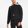 Puma Logo Print Hooded Jacket Men Outerwear Black 533944-01