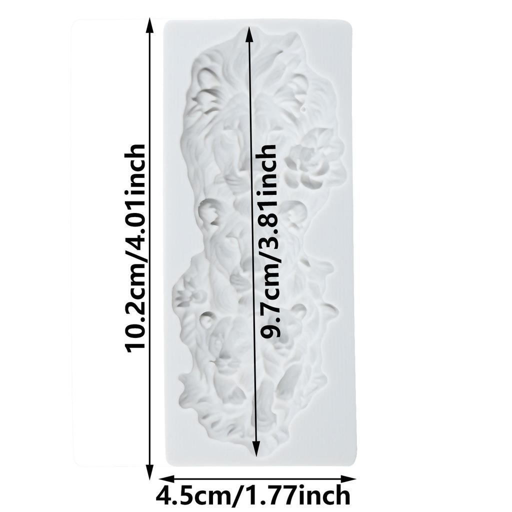 Lion Silicone Molds Lion Head Fondant Mold Cake Decorating Tools Cupcake Topper Candy Chocolate Gumpaste Mold