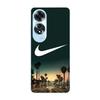 Case for Oppo A60 Nike Logo Background California Palms At Night Maniacase