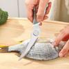 Removable Kitchen Shear Magnetic Barbecue Scissor Multifunctional Chicken Bone Scissor  Fish