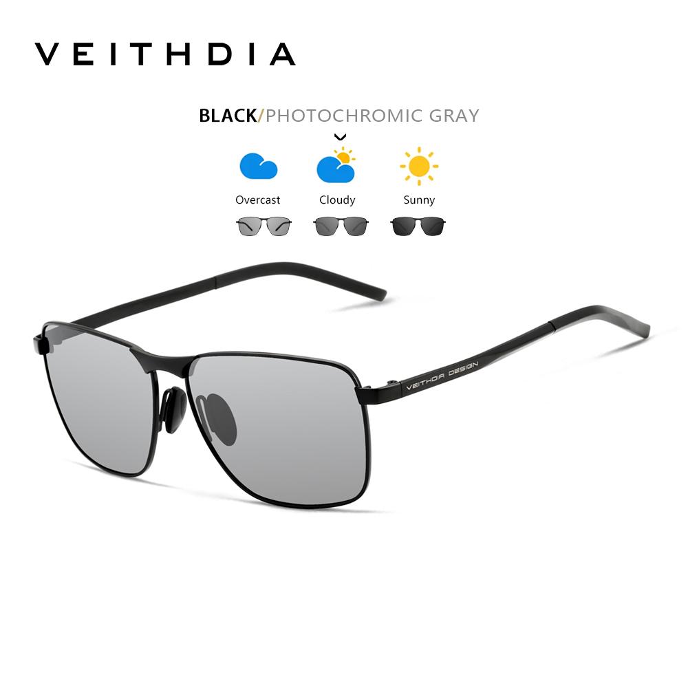Occhiali da Sole Sportivi Vintage da Uomo Marca VEITHDIA Lenti Polarizzate UV400 Accessori per Occhiali Occhiali da Sole da Esterno Maschili Per Donne V2462