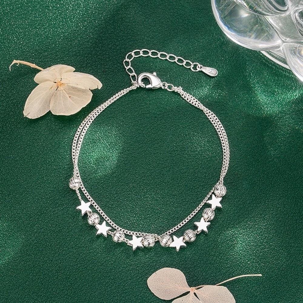 Luxury Star Bracelet Gold/Silver Charm Bracelet Fashion Women Bracelet