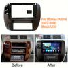 For Nissan Patrol 1997-2005 9 Inch Car Fascia Frame Decorative Panel Mounting Auto Interior Accessories