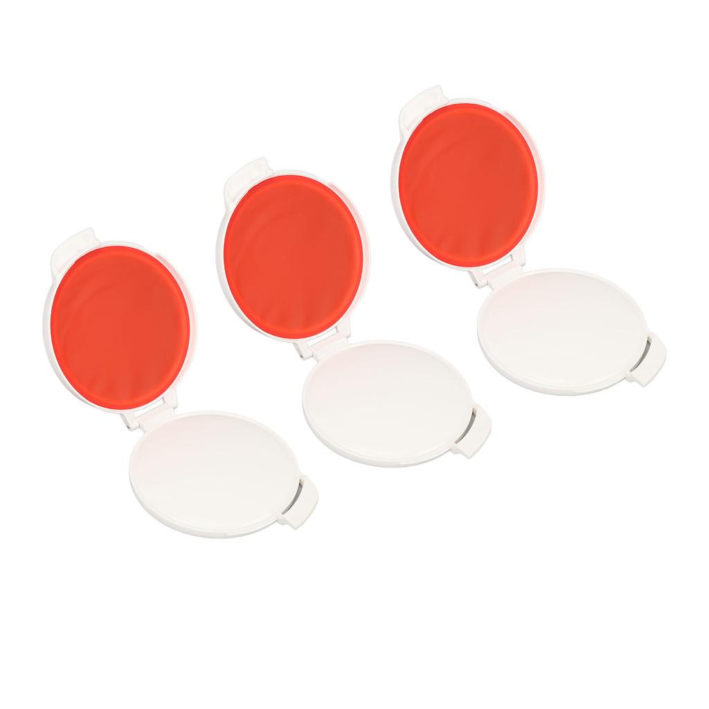 3pcs Reusable Silicone Produce Savers Airtight Vegetable Fruit Storage Containers for Onions Lemons