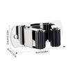 1Pcs Wall Mounted Mop Organizer Holder Wall-Mounted Waterproof Mop Storage Rack Broom Hanger Hooks Household Tools