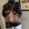 Large Capacity Faux Leather Tote Bag Women Shoulder Bag Everyday Use Work and Casual Bag