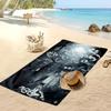 Doors Beach Towel, Soft Absorbent Quick‑Dry Towel for Beach Pool Swimming Travel Home