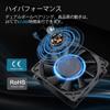 GDSTIME 120mm X 38mm DC 12V Case Fan Cooling Fan Ventilation Fan with AC Drive Speed Control for Receiver Amplifier DVR Playstation Xbox Component