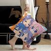 Cartoon L-Lucky S-Star ANIME Cushion Cover Inches Farmhouse Decor Home Throw Pillow Covers For Couch Decorations