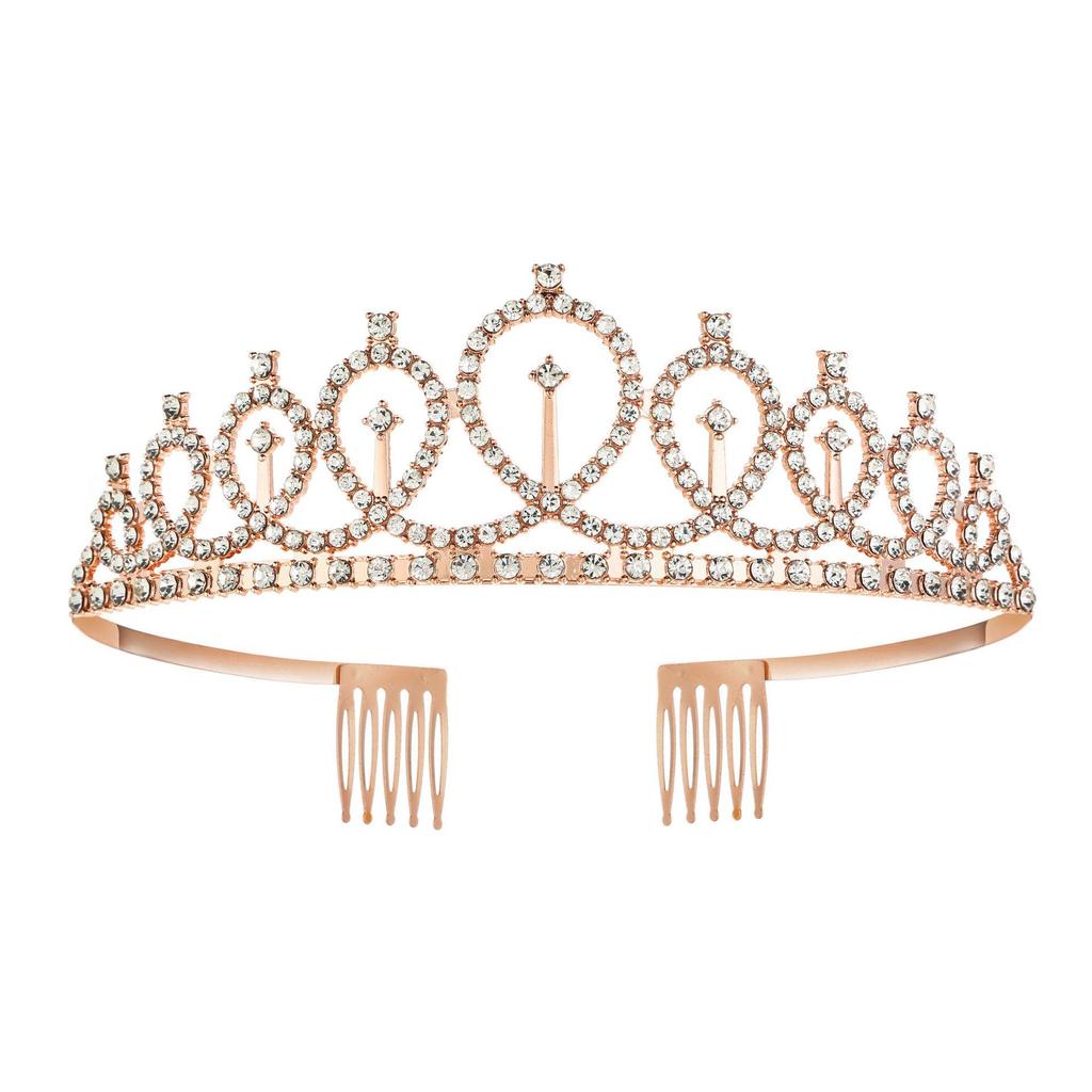 European and American Birthday Crown Headband Hairpin - "Happy Birthday"