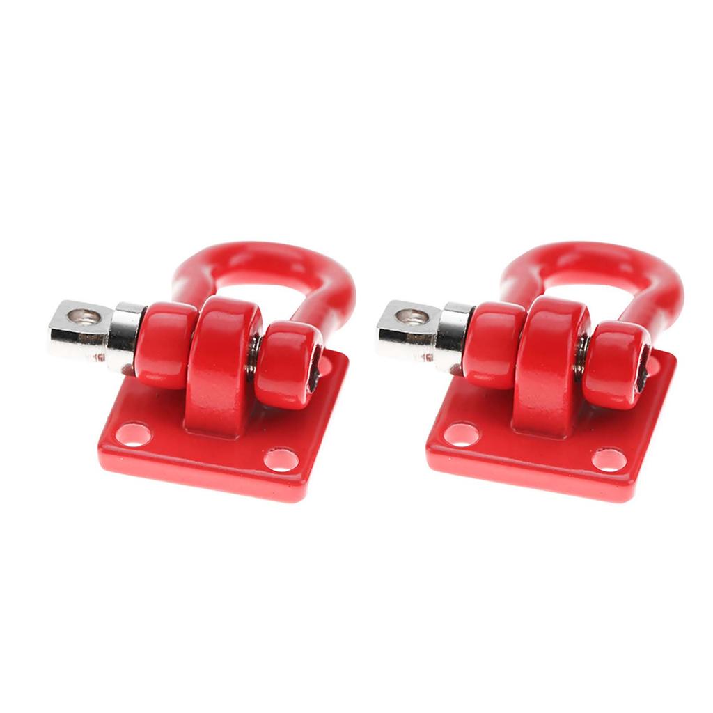 4PCS   Lock Catch for RC Climbing Crawler Car Assemble Replace Parts Red