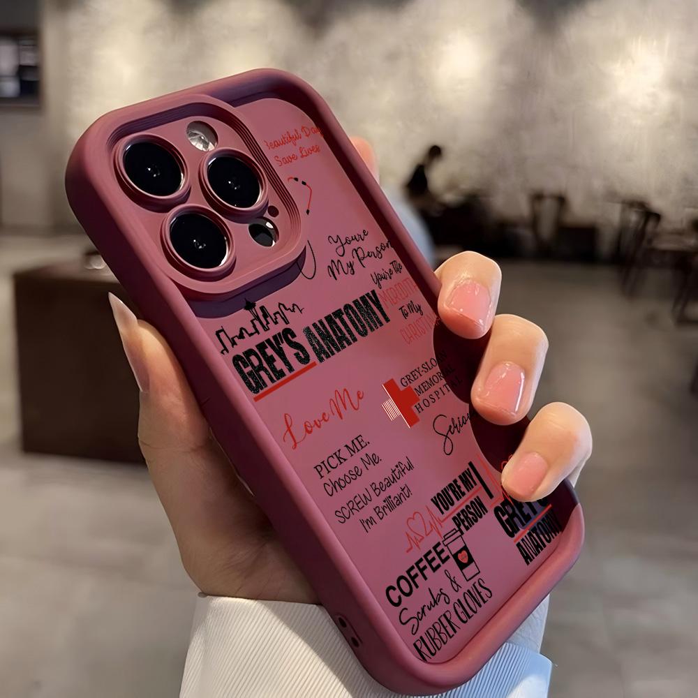 Greys Anatomy You Are My Person Phone Case for Samsung S26 S25 S24 S23 S22 S21 S20 F06 M16 Note 20 FE Plus Ultra 4G 5G Soft