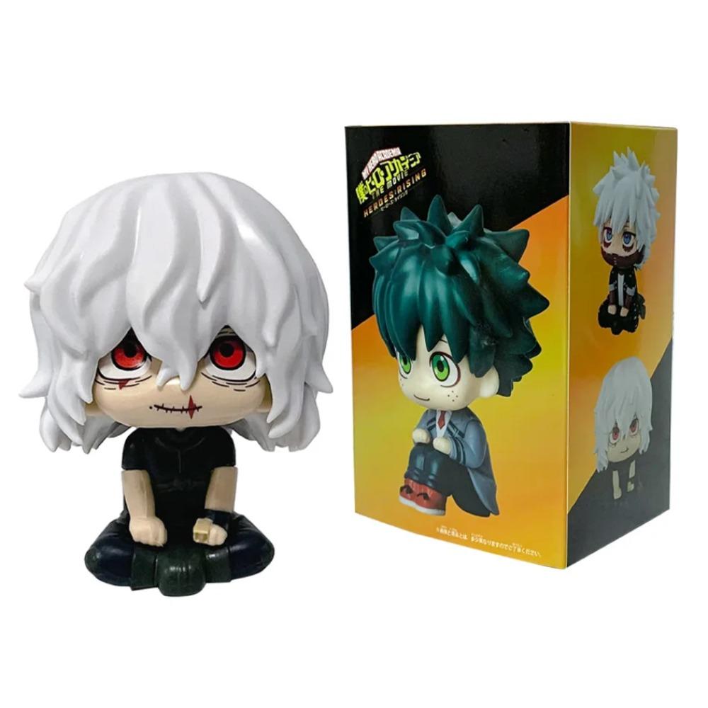 Nuevo My Hero Academia (MHA): Figura de PVC Chibi Linda de Tomura Shigaraki / Izuku Midoriya / Katsuki Bakugo | Modelo de Juguete Coleccionable