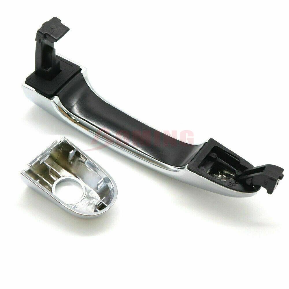New Left Door Handle Driver Chrome Outside With Trim For Kia Sorento 2011-2015