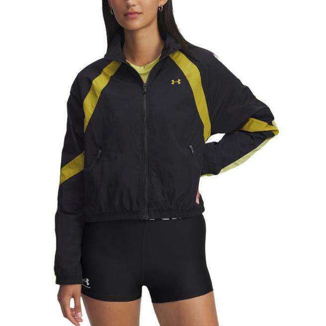 

Under Armour Lightweight Stand Collar Zip Logo Jacket Women jackets 6007111-001 M