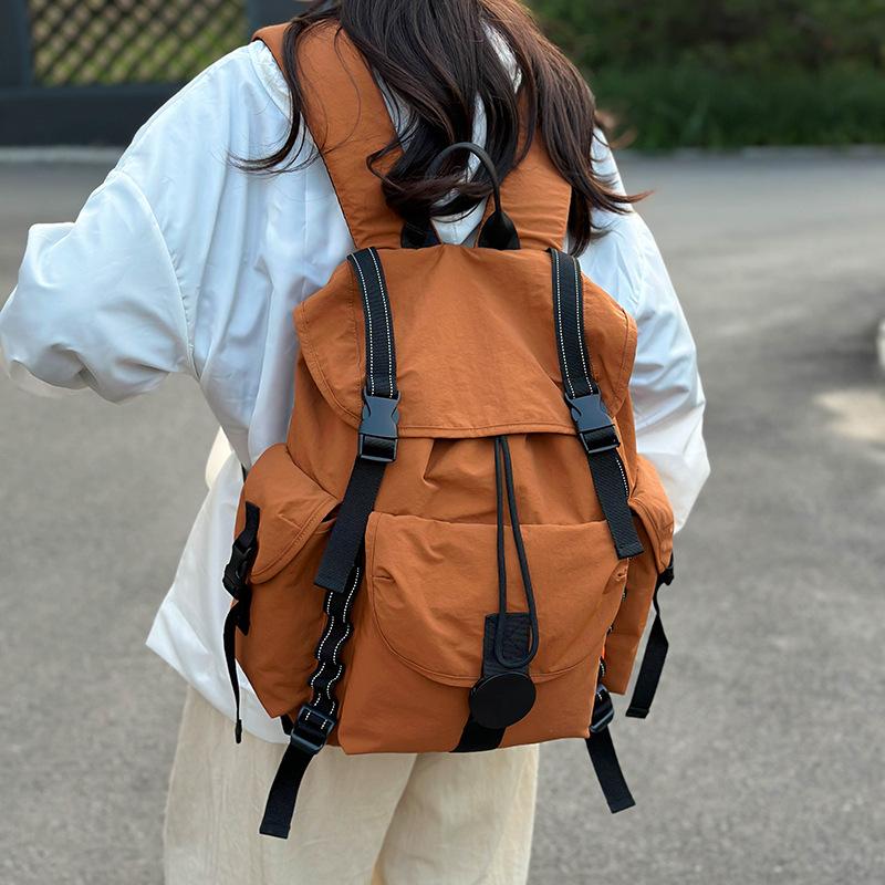 Zaino con Coulisse e Pattina Grande Capacità Leggero Zaino Femminile Viaggio Alpinismo Studente Zaino Scolastico Attività Aziendali Maschili