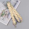 1pc Durable Polyester Multi-Use Necklace with Foliage Design & Split Buckle Head -Key Holder for ID/credit Cards,Phone Accessory