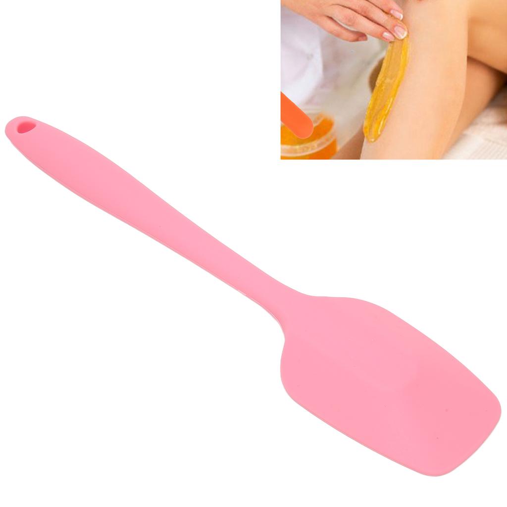 Silicone Wax Spatula Reusable Waxing Stirrer Applicator Multifunctional Wax Sticks Pink